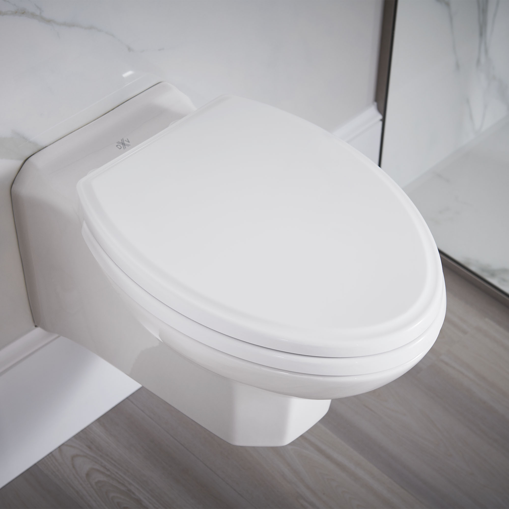 Belshire™ Wall-Hung Elongated Toilet Bowl with Seat